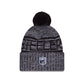 Pittsburgh Steelers 2025 Sideline Cold Weather Gray Pom Knit Hat
