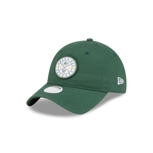 Green Bay Packers Bloom Women's 9TWENTY Adjustable Hat - New Era Cap