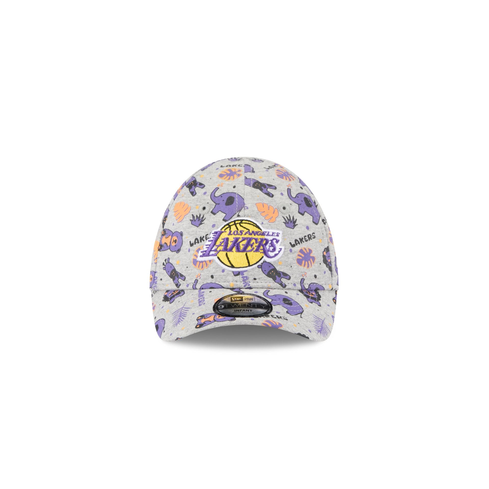 Los Angeles Lakers Kids Animal 9TWENTY Adjustable Hat