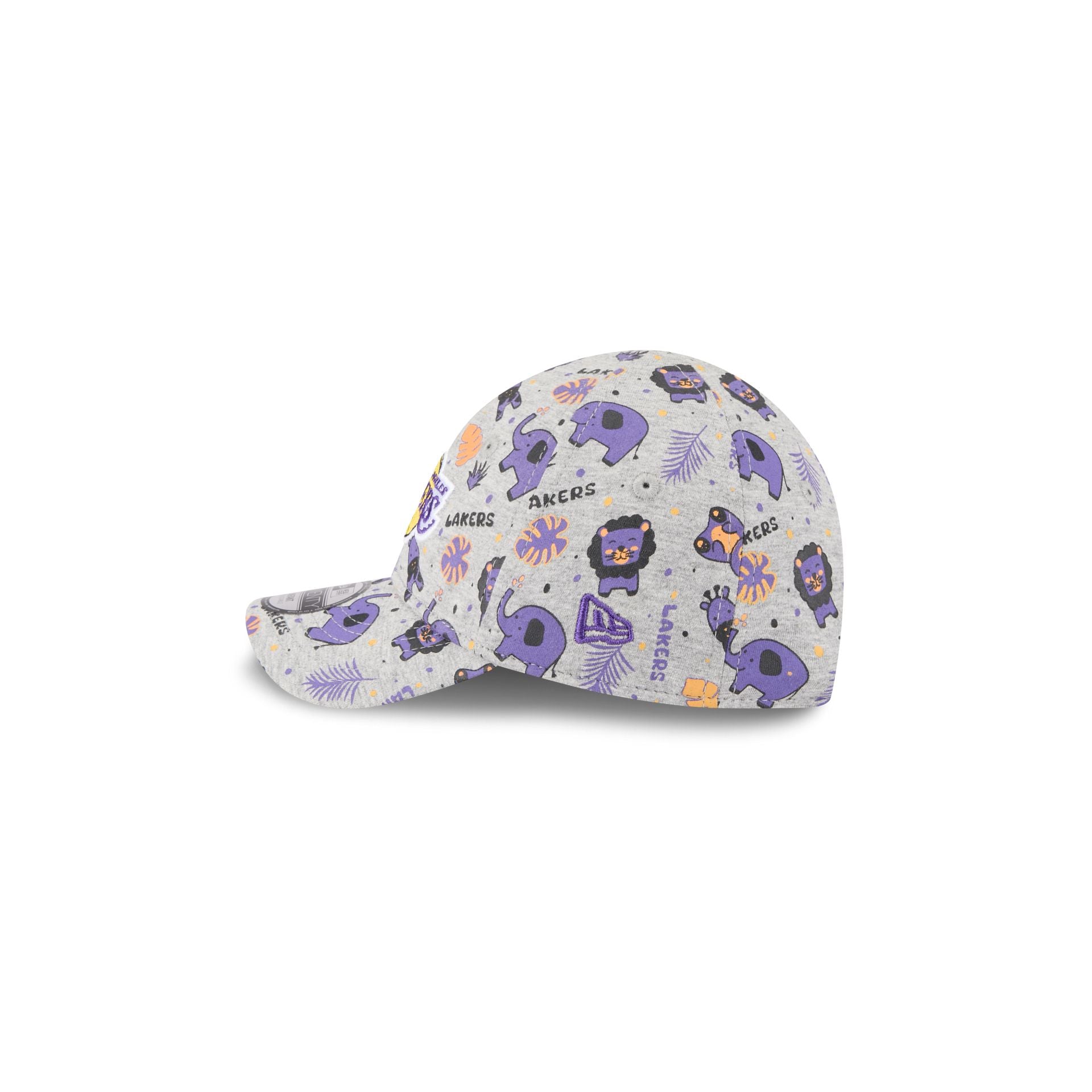 Los Angeles Lakers Kids Animal 9TWENTY Adjustable Hat