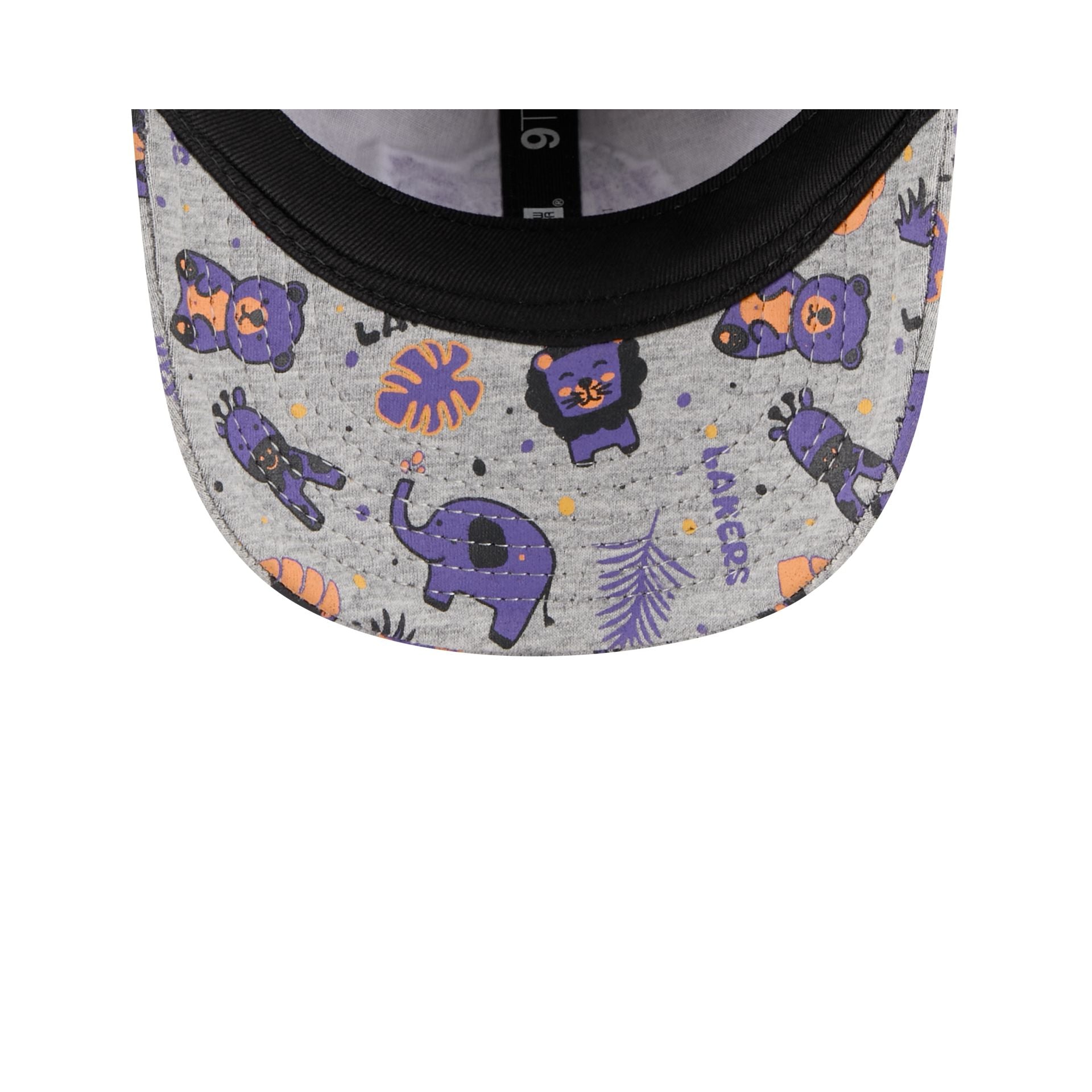 Los Angeles Lakers Kids Animal 9TWENTY Adjustable Hat
