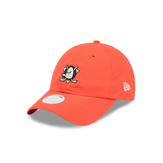 Anaheim Ducks Women's Open Back Ponytail Hat - New Era Cap