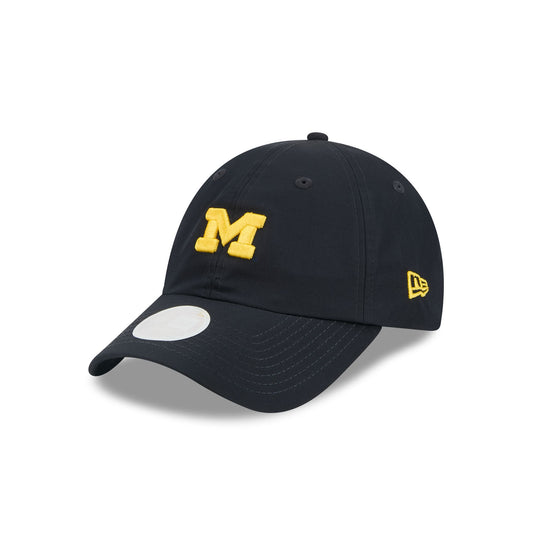 Michigan Wolverines Women's Open Back Ponytail Hat - New Era Cap