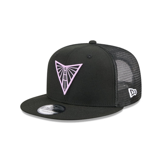 Golden State Valkyries Black 9FIFTY Trucker Hat - New Era Cap