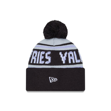 Golden State Valkyries Black Pom Knit Hat
