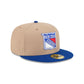 New York Rangers Camel 59FIFTY Fitted Hat