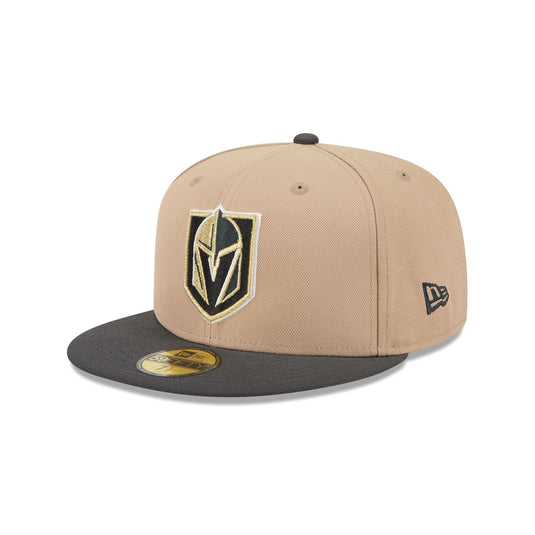 Vegas Golden Knights Camel 59FIFTY Fitted Hat - New Era Cap
