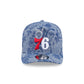 Philadelphia 76ers Denim Jacquard Golfer Hat