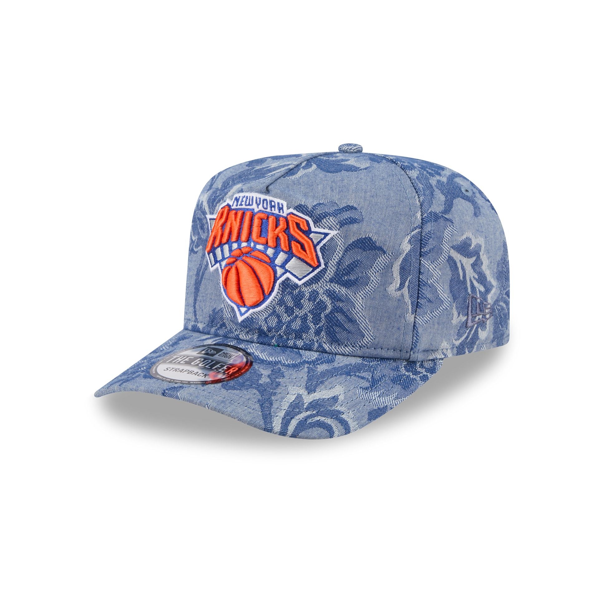 New York Knicks Denim Jacquard Golfer Hat – New Era Cap