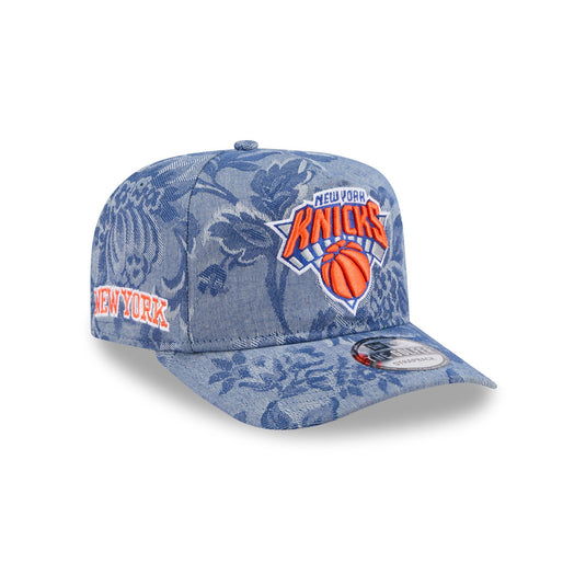 New York Knicks Denim Jacquard Golfer Hat - New Era Cap