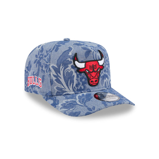 Chicago Bulls Denim Jacquard Golfer Hat - New Era Cap