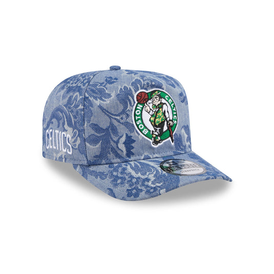 Boston Celtics Denim Jacquard Golfer Hat - New Era Cap