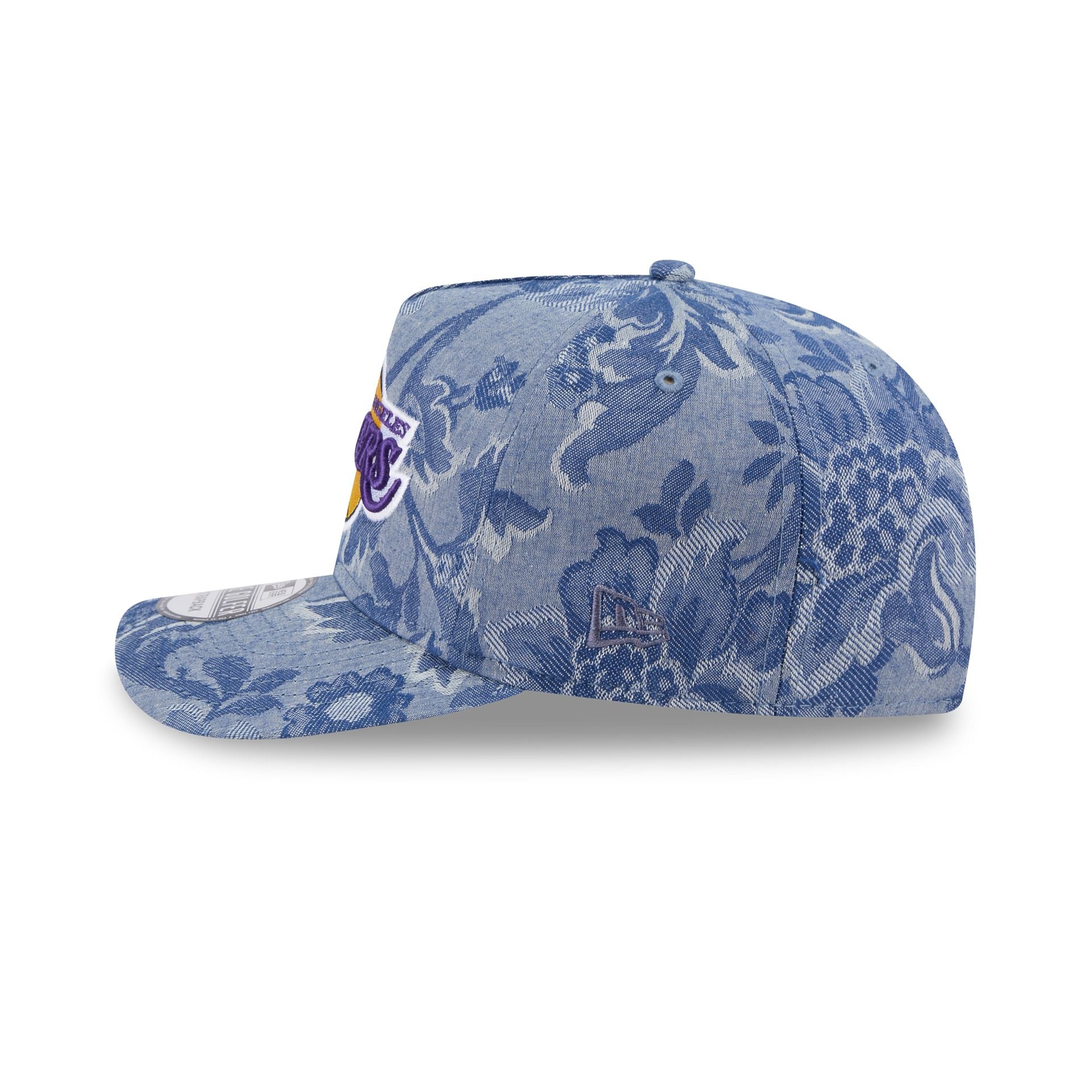 Los Angeles Lakers Denim Jacquard Golfer Hat – New Era Cap