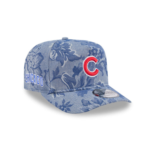 Chicago Cubs Denim Jacquard Golfer Hat - New Era Cap