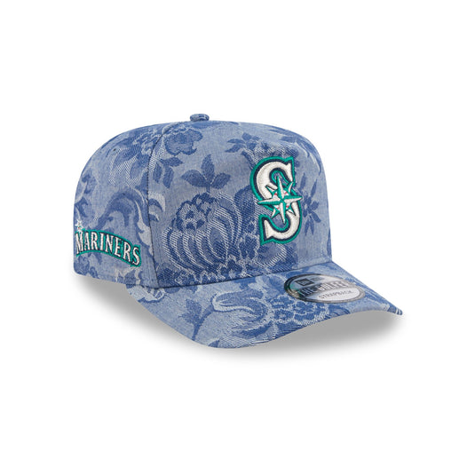 Seattle Mariners Denim Jacquard Golfer Hat - New Era Cap