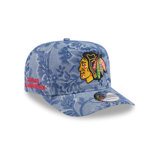 Chicago Blackhawks Denim Jacquard Golfer Hat - New Era Cap