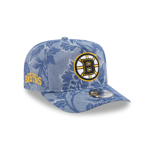 Boston Bruins Denim Jacquard Golfer Hat - New Era Cap