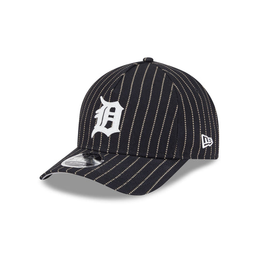 Detroit Tigers Dotted Pinstripe 9FORTY M-Crown A-Frame Adjustable Hat - New Era Cap