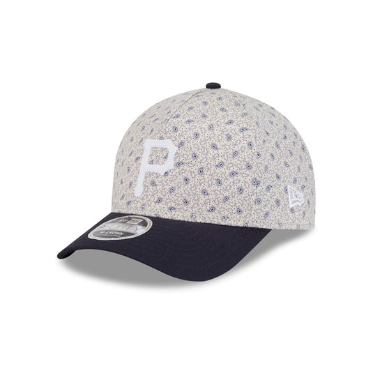 Pittsburgh Pirates Micro Print 9FORTY M-Crown A-Frame Adjustable Hat - New Era Cap