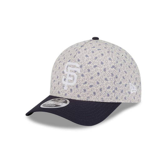 San Francisco Giants Micro Print 9FORTY M-Crown A-Frame Adjustable Hat - New Era Cap