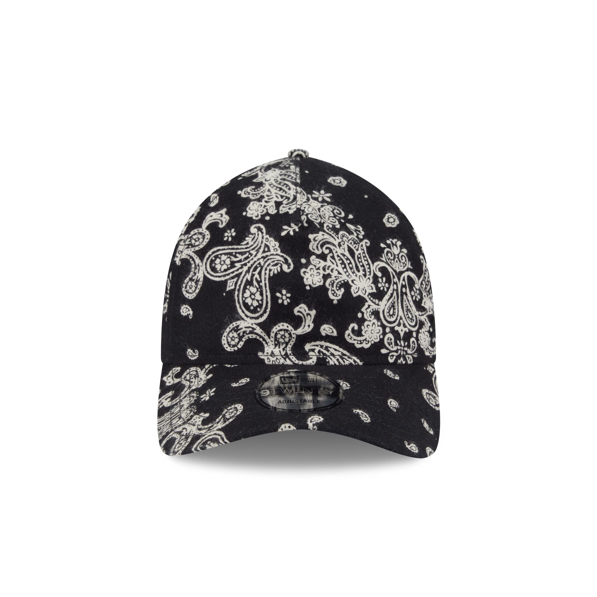 New Era Cap Black Paisley 9TWENTY A-Frame Strapback Hat