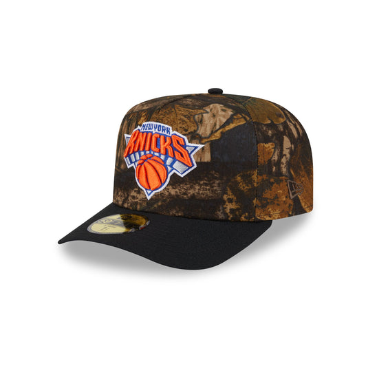 New York Knicks Ripstop Camo 59FIFTY A-Frame Fitted Hat - New Era Cap