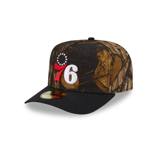 Philadelphia 76ers Ripstop Camo 59FIFTY A-Frame Fitted Hat - New Era Cap