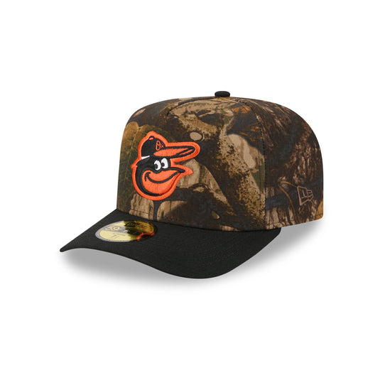 Baltimore Orioles Ripstop Camo 59FIFTY A-Frame Fitted Hat - New Era Cap