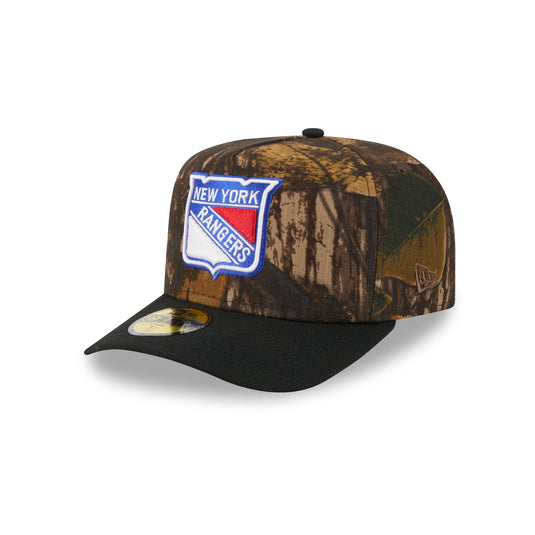 New York Rangers Ripstop Camo 59FIFTY A-Frame Fitted Hat - New Era Cap