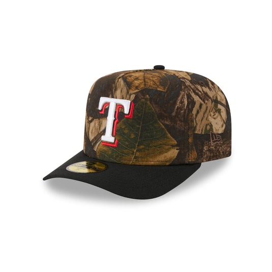 Texas Rangers Ripstop Camo 59FIFTY A-Frame Fitted Hat - New Era Cap