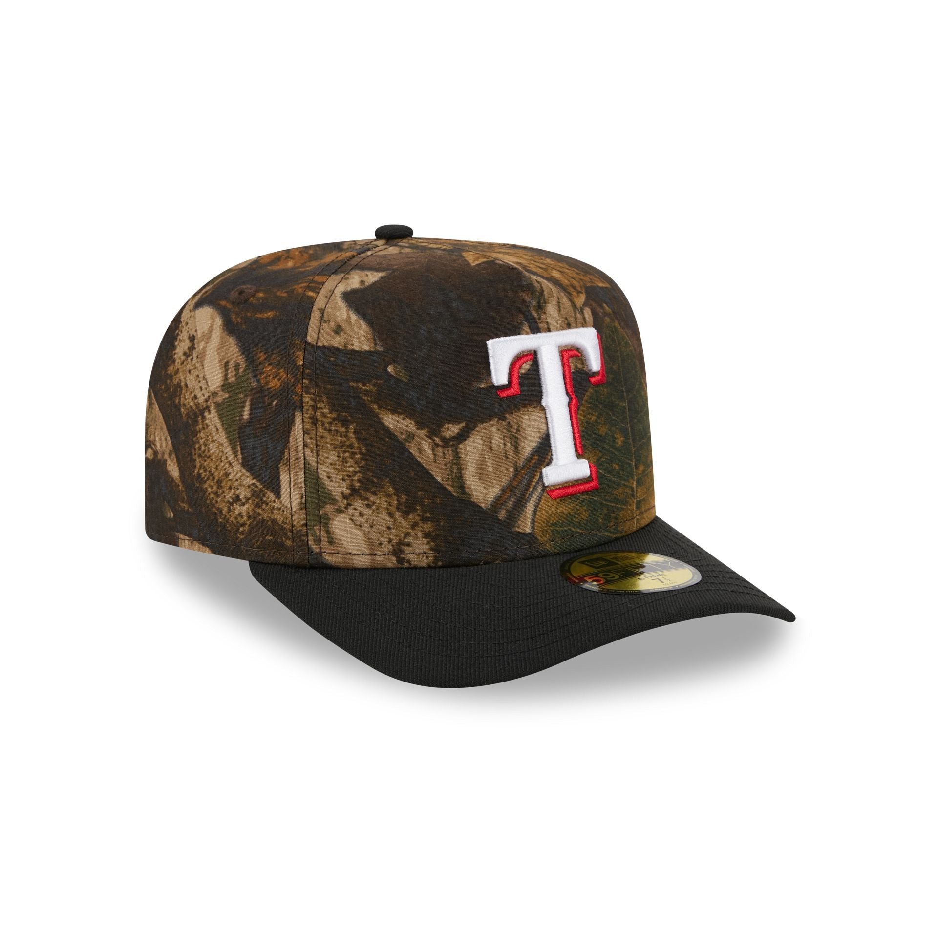 Texas Rangers Ripstop Camo 59FIFTY A-Frame Fitted Hat – New