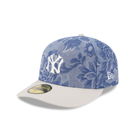 New York Yankees Two-Tone Denim 59FIFTY Fitted Hat - New Era Cap