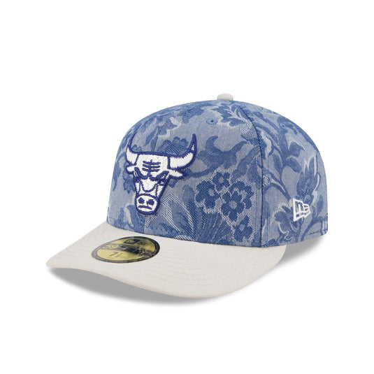 Chicago Bulls Two-Tone Denim 59FIFTY Fitted Hat - New Era Cap
