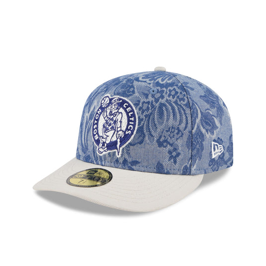 Boston Celtics Two-Tone Denim 59FIFTY Fitted Hat - New Era Cap