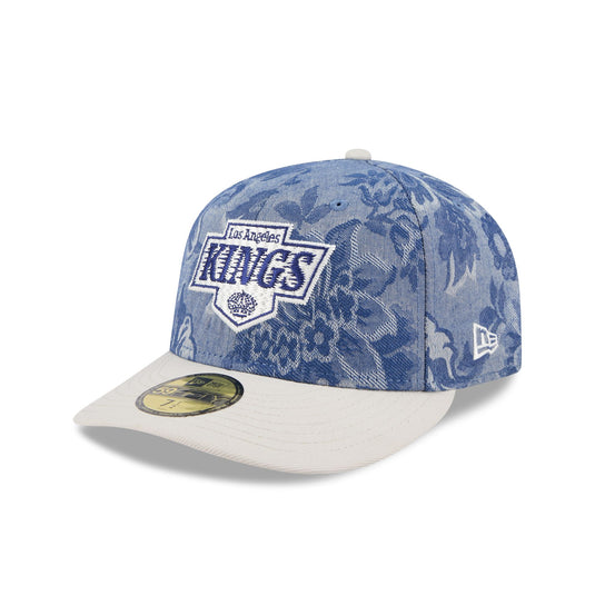 Los Angeles Kings Two-Tone Denim 59FIFTY Fitted Hat - New Era Cap