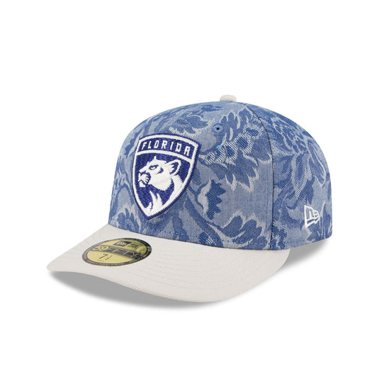 Florida Panthers Two-Tone Denim 59FIFTY Fitted Hat - New Era Cap