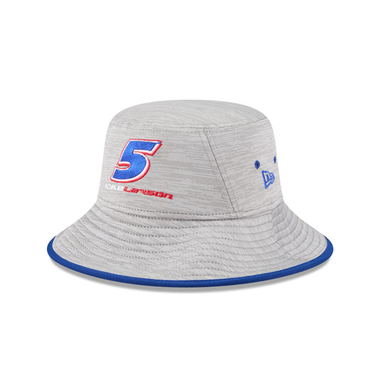 Hendrick Motorsports Kyle Larson Heathered Stretch Bucket Hat - New Era Cap