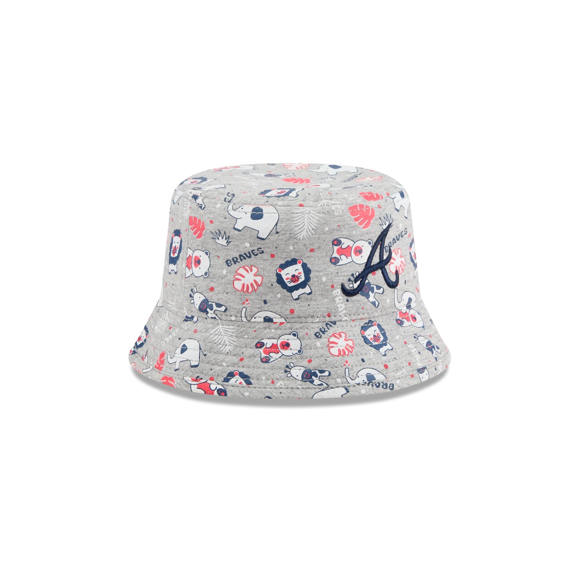 Atlanta Braves Kids Animal Bucket Hat – New Era Cap