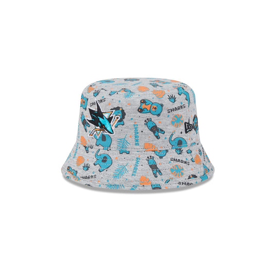 San Jose Sharks Kids Animal Bucket Hat - New Era Cap