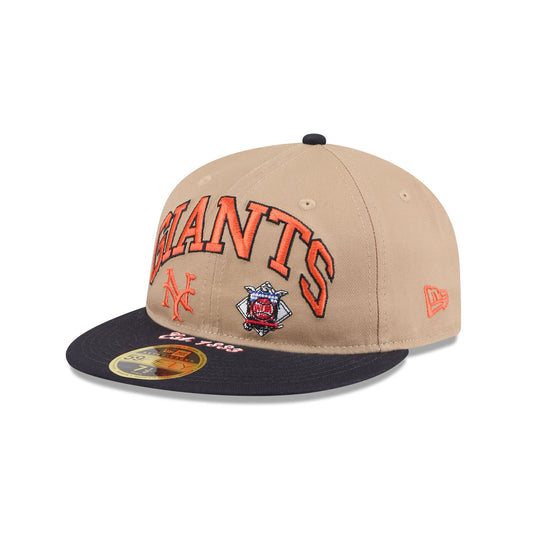 New York Giants Camel Retro Crown 59FIFTY Fitted Hat - New Era Cap