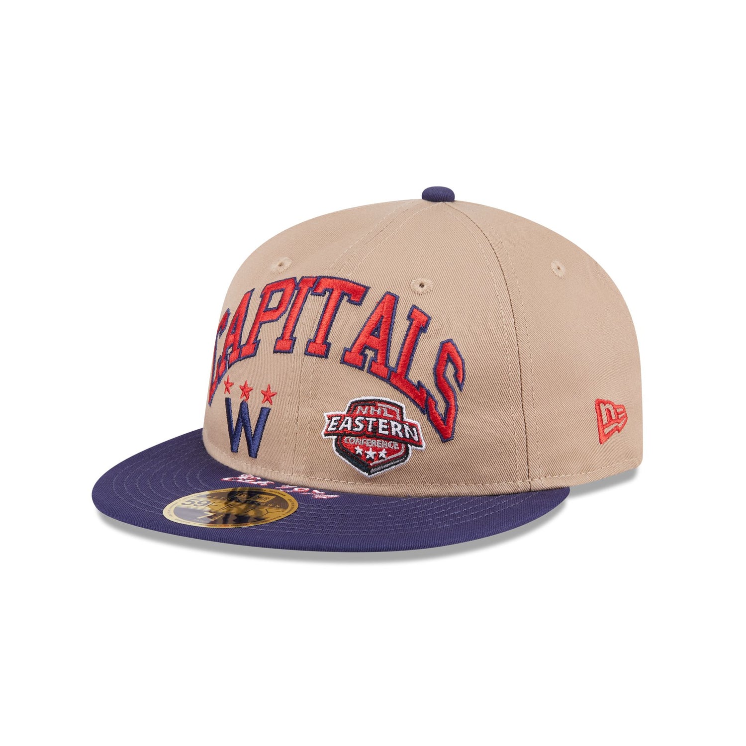 Washington Capitals Camel Retro Crown 59FIFTY Fitted Hat