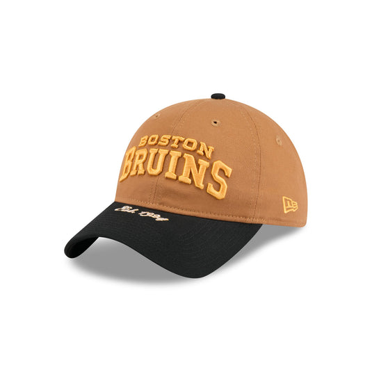 Boston Bruins Bronze 9TWENTY Adjustable Hat - New Era Cap