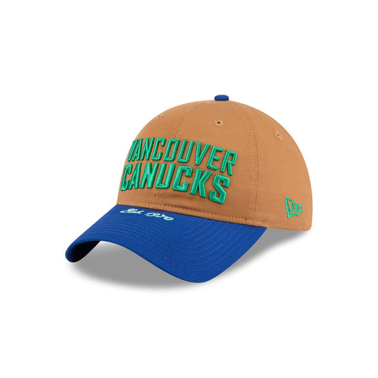 Vancouver Canucks Bronze 9TWENTY Adjustable Hat - New Era Cap