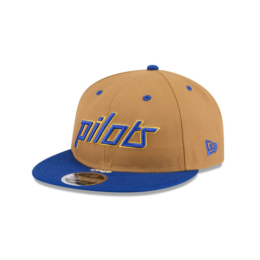 Seattle Pilots Wheat Retro Crown 9FIFTY Snapback Hat - New Era Cap