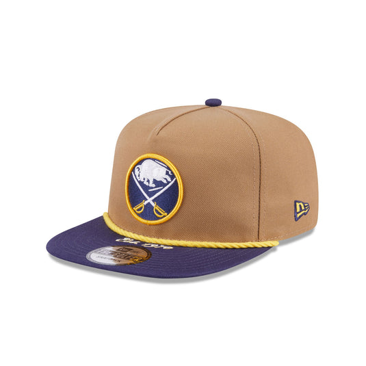 Buffalo Sabres Khaki Rope Golfer Hat - New Era Cap