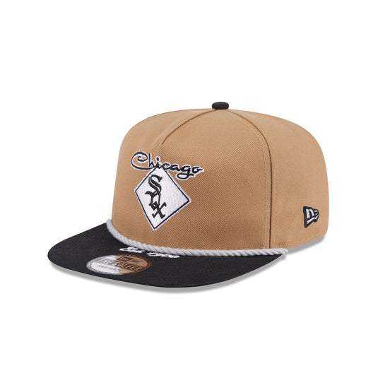 Chicago White Sox Khaki Rope Golfer Hat - New Era Cap