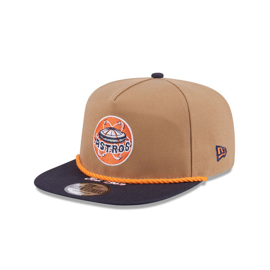 Houston Astros Khaki Rope Golfer Hat - New Era Cap