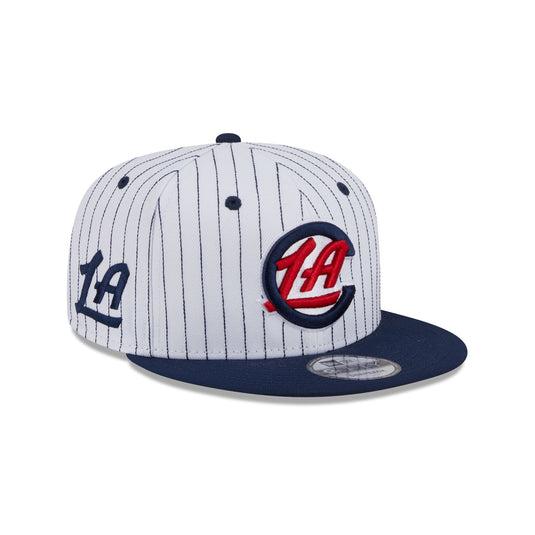 Los Angeles Clippers Deceptor Pinstripe 9FIFTY Snapback Hat - New Era Cap