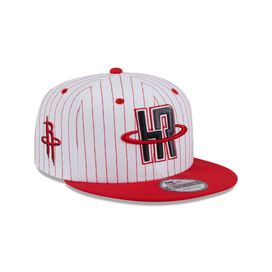 Houston Rockets Deceptor Pinstripe 9FIFTY Snapback Hat - New Era Cap