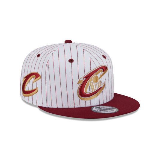 Cleveland Cavaliers Deceptor Pinstripe 9FIFTY Snapback Hat - New Era Cap